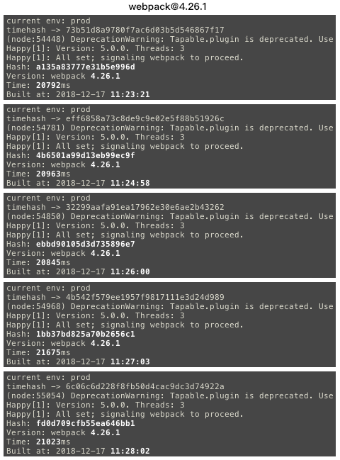 搭载三款插件后编译速度分析